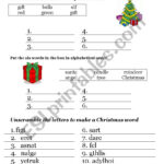 Christmas Alphabetical Order   Esl Worksheetcm Albert
