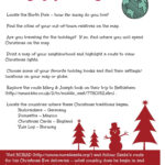 Christmas Around The World | Free Printable Map Activity