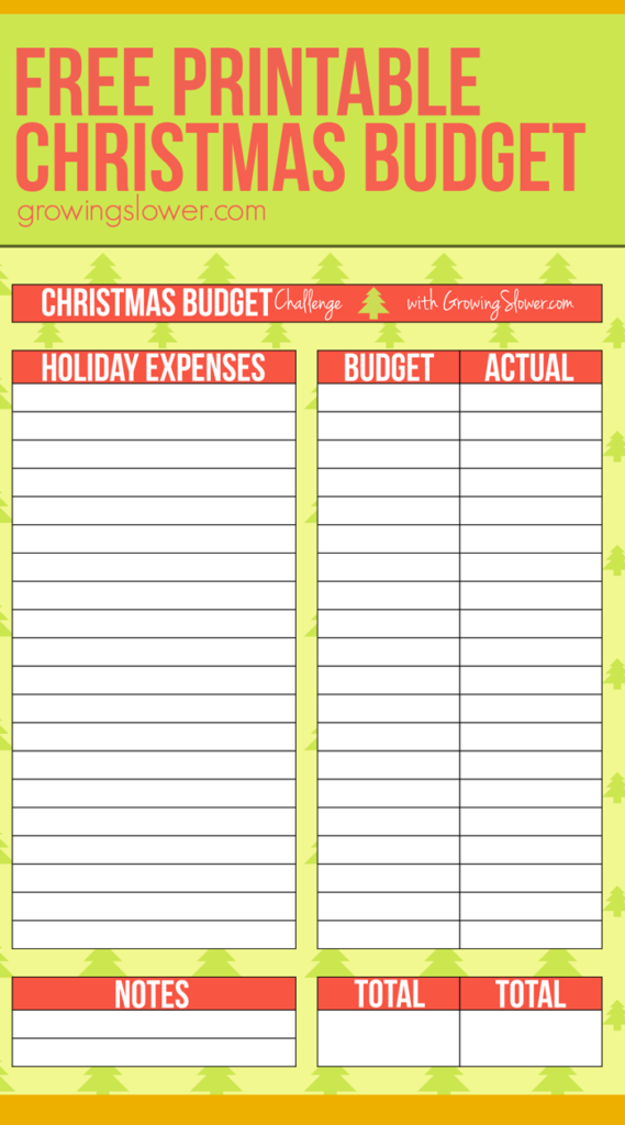 Christmas Budget Worksheet Printable | Budgeting, Christmas