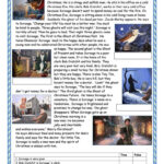 Christmas Carol Quotes Gcse Worksheets Printable Telling The