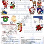 Christmas Crossword (05.12.2008)   Esl Worksheetemila