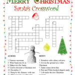 Christmas Crossword Puzzles   Best Coloring Pages For Kids