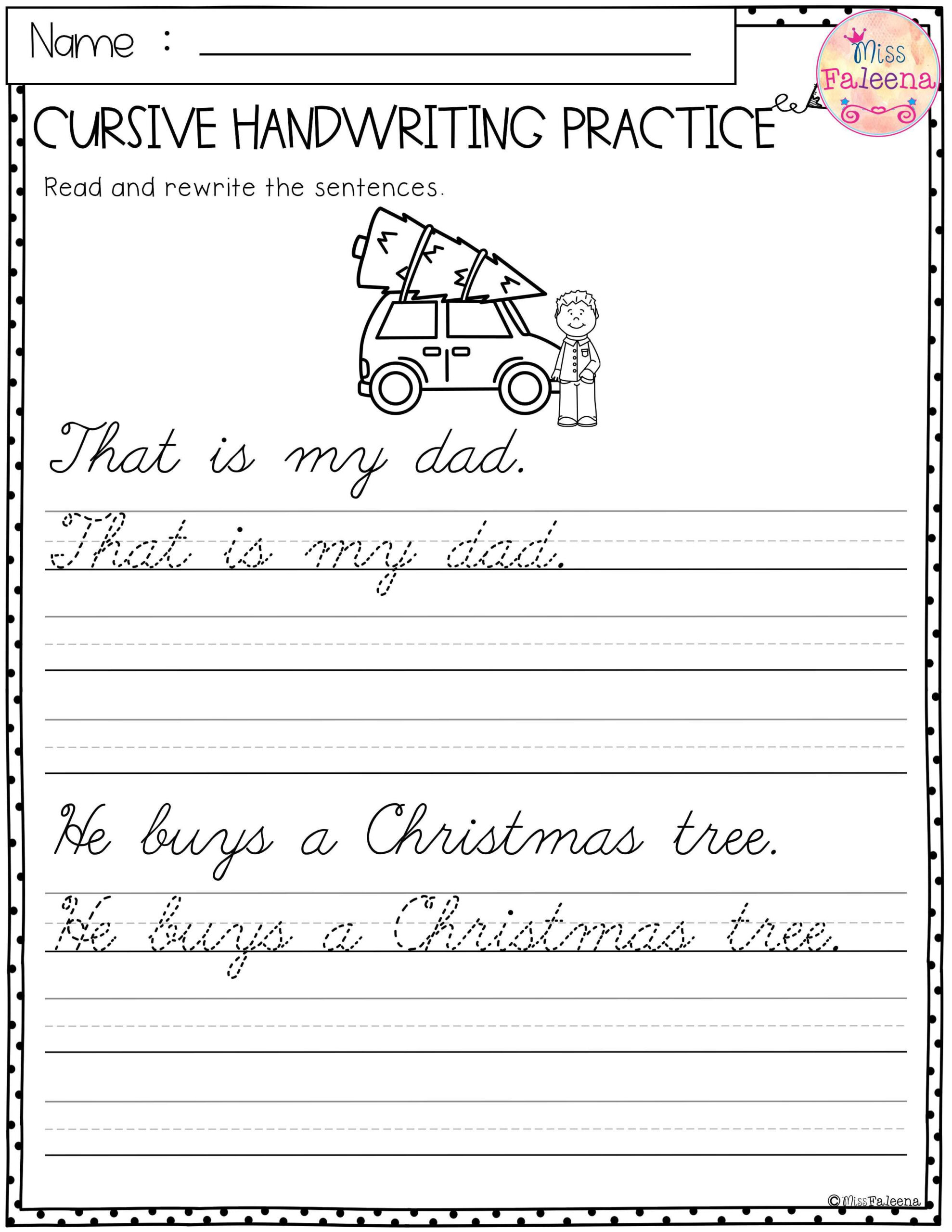 Free Printable Christmas Writing Worksheets Printable Templates