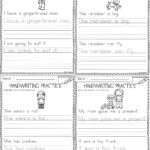 Christmas Cursive Handwriting Practice Worksheets