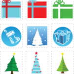 Christmas Cut And Paste, Holiday Worksheet Activities