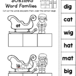 Christmas Cvc Words   Freebies   Kindergarten And First