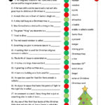 Christmas Definitions (Key Included) | Christmas Definition