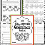 Christmas Grammar Pack~Ccss Aligned Nouns • Verbs