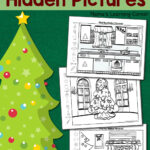 Christmas Hidden Pictures Worksheets   Mamas Learning Corner