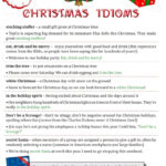 Christmas Idioms To Get You In The Holiday Spirit