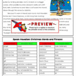 Christmas In Hawaii   Super Teacher Worksheets Pages 1   7