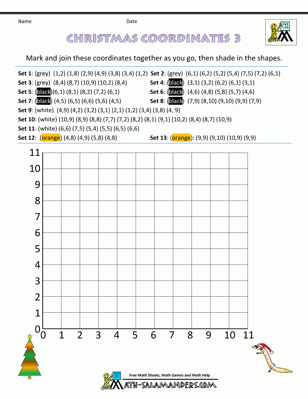 Christmas Math Activities