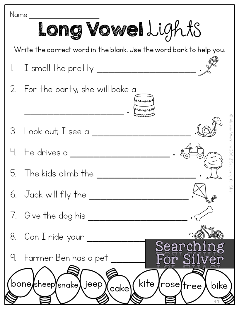 Christmas Math &amp;amp; Literacy Printables 1St Grade