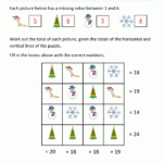 Christmas Math Worksheets