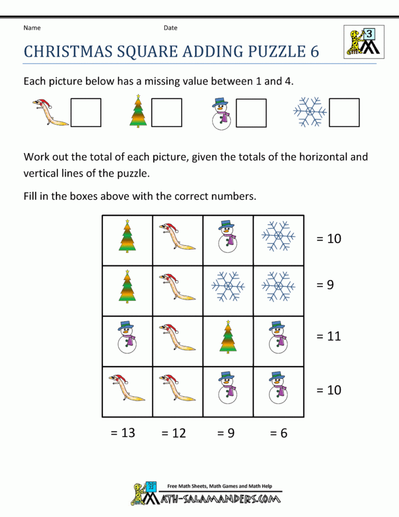 Christmas Math Worksheets | Christmas Math Worksheets Christmas Math Worksheets | Christmas Math Worksheets