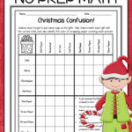 Christmas Math Worksheets | Christmas Math Worksheets On