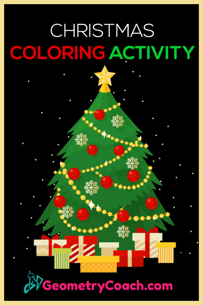 Christmas Math Worksheets   Geometrycoach | Christmas