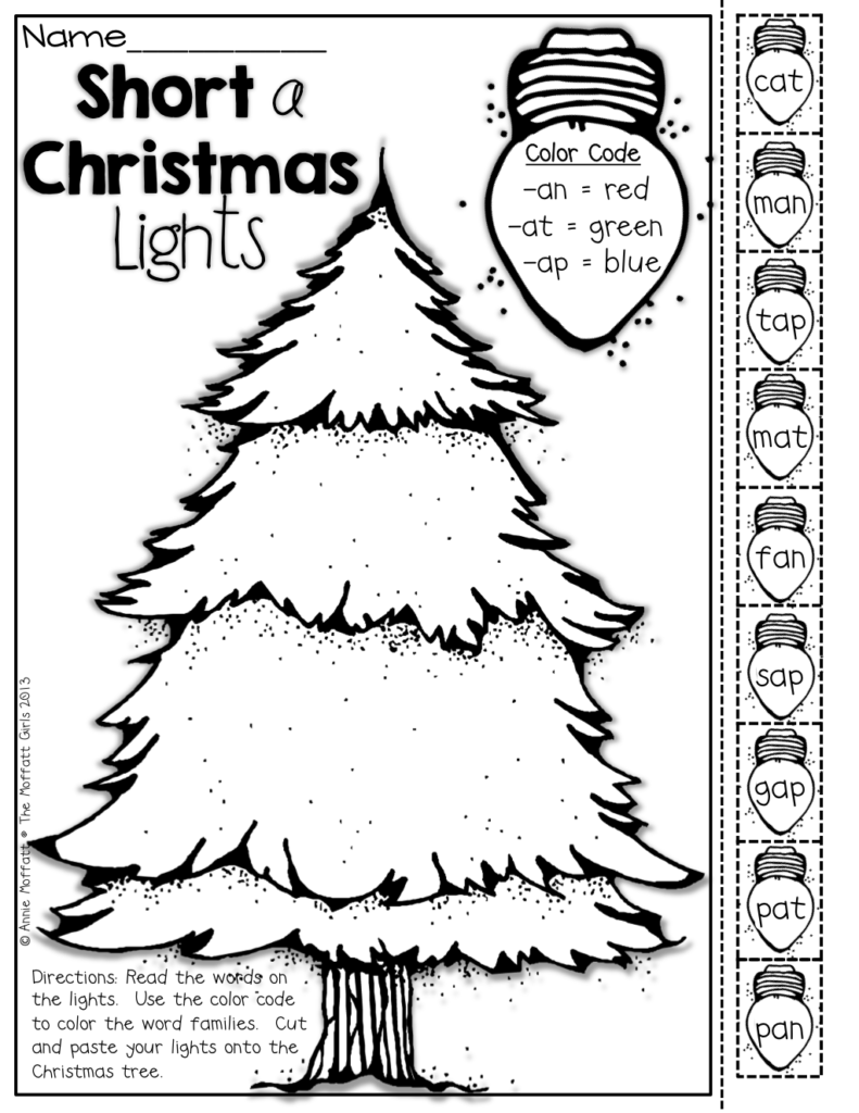 Christmas No Prep Packet (Kindergarten) | Christmas