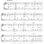 Christmas Piano Beginner Worksheets | Printable Worksheets
