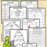 Christmas Reading And Math Worksheets And Games | Christmas