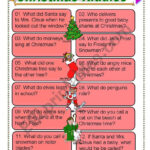 Christmas Riddles For Everyone   Esl Worksheetdturner