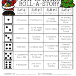 Christmas Roll A Story | Christmas Writing, Christmas