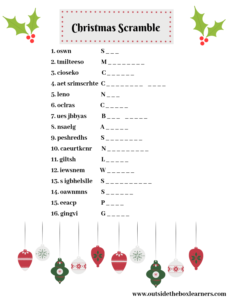 Christmas Unscramble Worksheets For Adults AlphabetWorksheetsFree christmas-unscramble-worksheets-for-adults-alphabetworksheetsfree