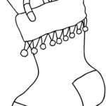 Christmas Stocking Coloring Best For Kids Socks Candy Canes
