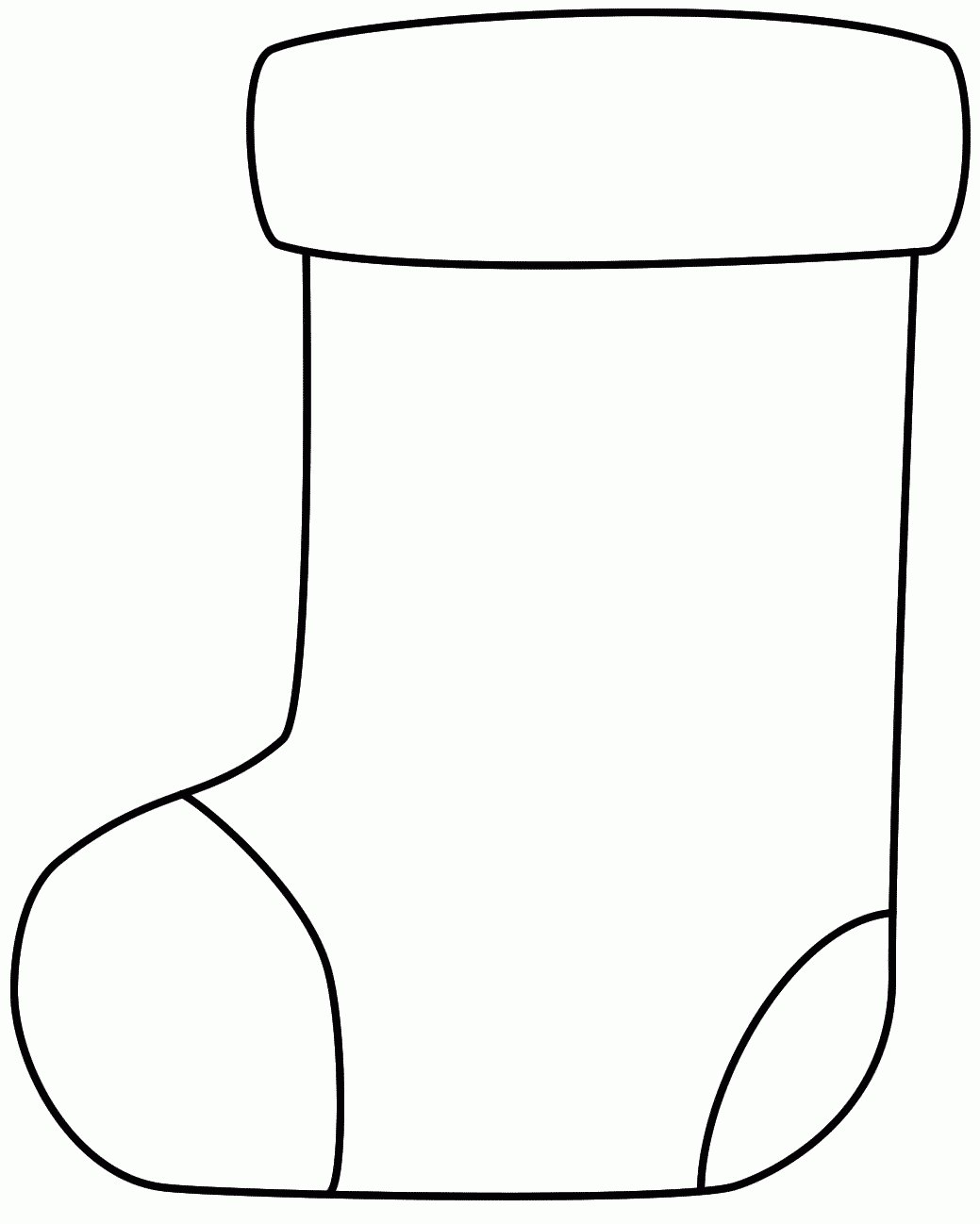 Christmas Stocking Coloring Pages - Best Coloring Pages For Kids