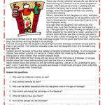 Christmas   Stocking   English Esl Worksheets For Distance