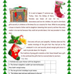 Christmas Stockings   English Esl Worksheets For Distance