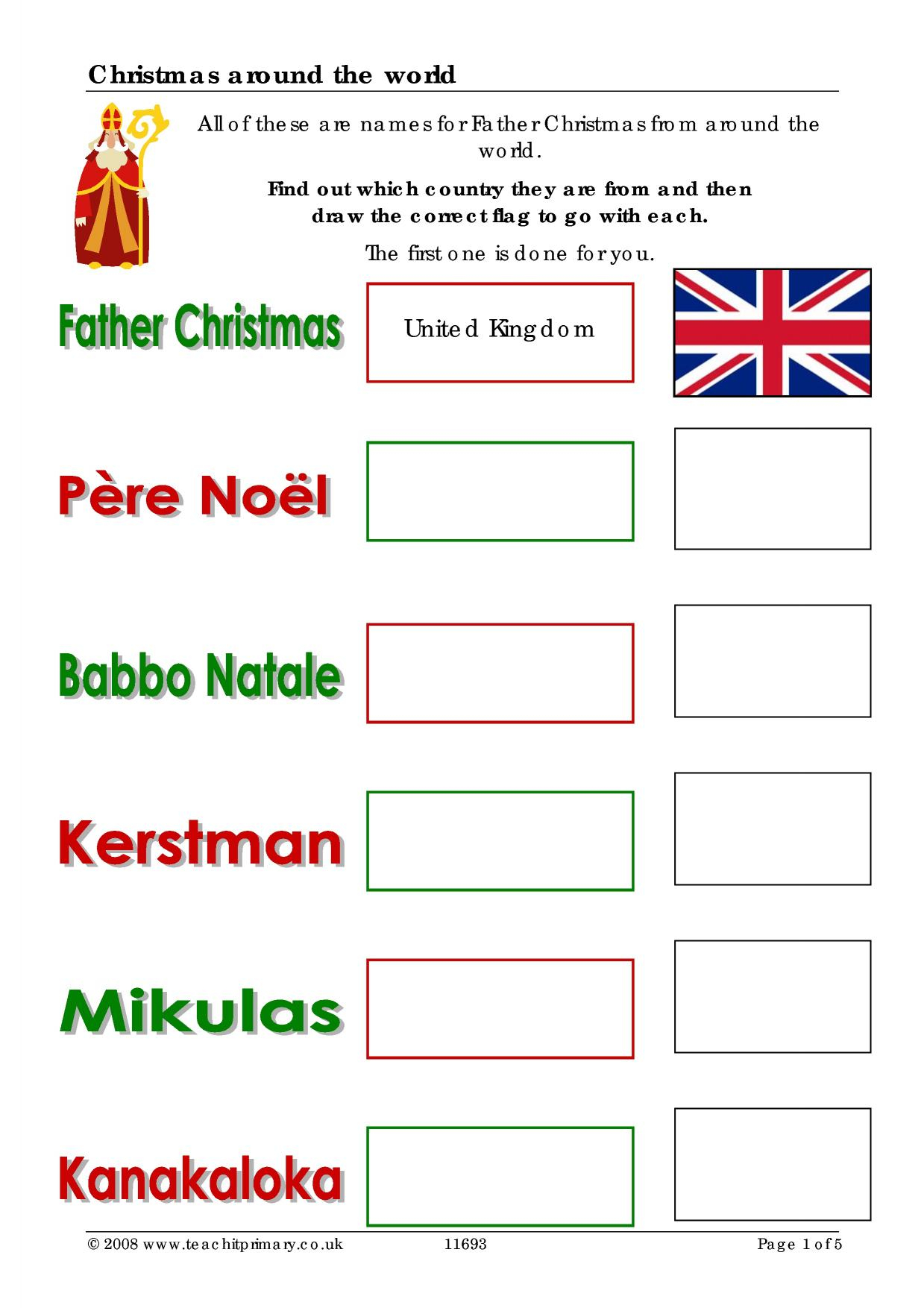 Christmas Activities Ks2 Free