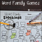 Christmas Themed Word Family Games | Word Families, Word