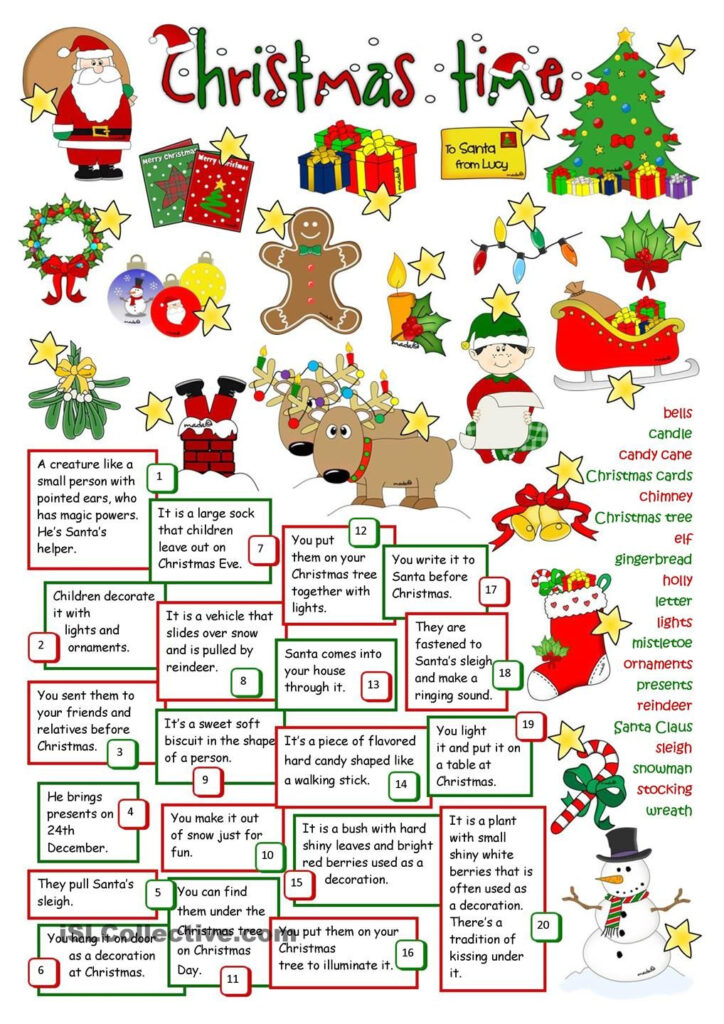 Christmas Time | Christmas Worksheets, Christmas Teaching