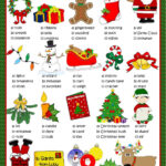Christmas Time   Multiple Choice Worksheet
