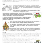 Christmas Traditions | Christmas Worksheets, Christmas