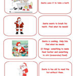 Christmas Treasure Hunt With Santa!part 1   English Esl