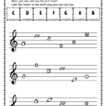 Christmas Treble Clef Note Reading Worksheets | Teaching