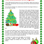 Christmas Tree | Christmas Reading Comprehension, Christmas