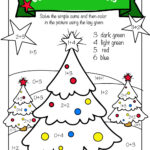Christmas Tree Math Addition Worksheet | Woo! Jr. Kids