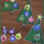 Christmas Tree Word Families Activity