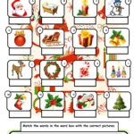 Christmas Vocabulary   English Esl Worksheets For Distance