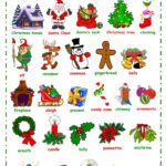 Christmas Vocabulary   English Esl Worksheets For Distance