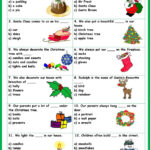 Christmas Vocabulary Quiz | Christmas Worksheets, Vocabulary