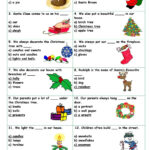 Christmas Vocabulary Quiz | Christmas Worksheets, Vocabulary