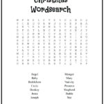 Christmas Word Search Coloring Sheets Free Printable Back To