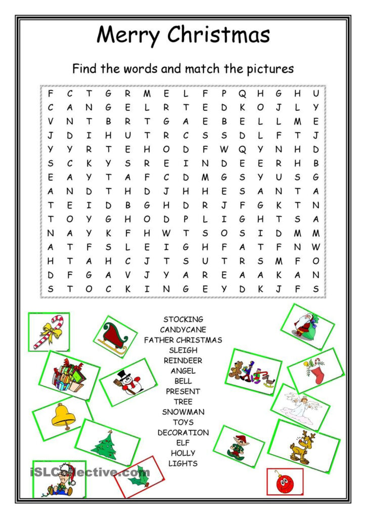 Christmas Wordsearch | Christmas Worksheets, Christmas Word