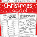 Christmas Worksheet Booklet   Kindergarten First Grade