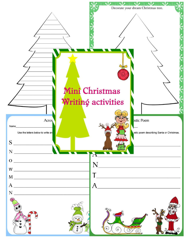 Christmas Writing Activities | Christmas Writing Activities