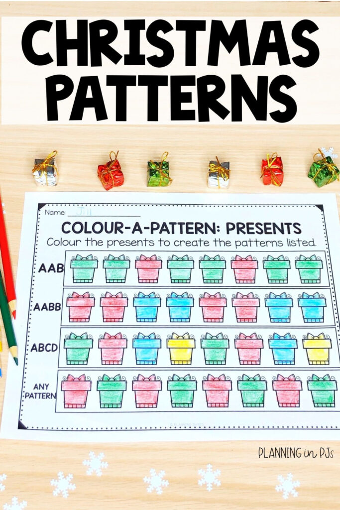 Color A Pattern: Christmas (Colour A Pattern) | Christmas